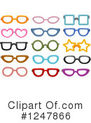 Glasses Clipart #1247866 by BNP Design Studio