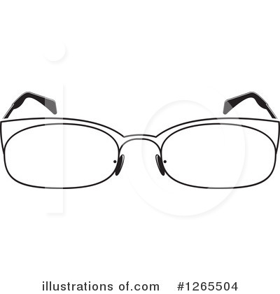 Royalty-Free (RF) Glasses Clipart Illustration by Lal Perera - Stock Sample #1265504