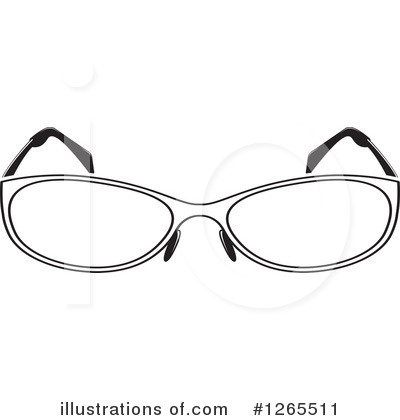 Royalty-Free (RF) Glasses Clipart Illustration by Lal Perera - Stock Sample #1265511