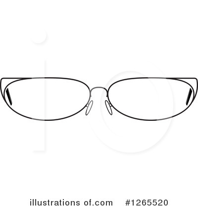 Royalty-Free (RF) Glasses Clipart Illustration by Lal Perera - Stock Sample #1265520