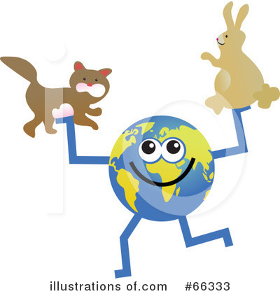Royalty-Free (RF) Global Character Clipart Illustration by Prawny - Stock Sample #66333