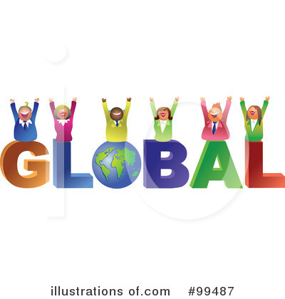 Royalty-Free (RF) Global Clipart Illustration by Prawny - Stock Sample #99487