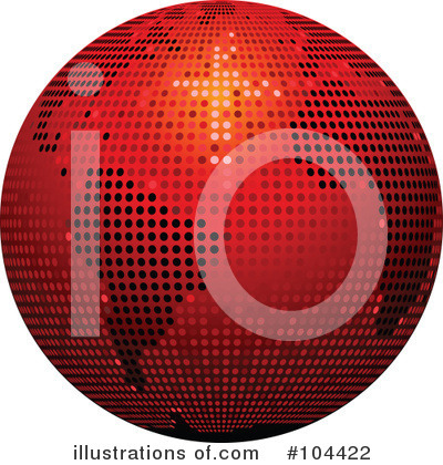 Royalty-Free (RF) Globe Clipart Illustration by elaineitalia - Stock Sample #104422