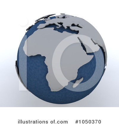 Royalty-Free (RF) Globe Clipart Illustration by KJ Pargeter - Stock Sample #1050370