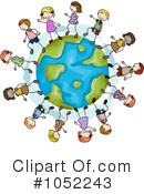 Globe Clipart #1052243 by BNP Design Studio