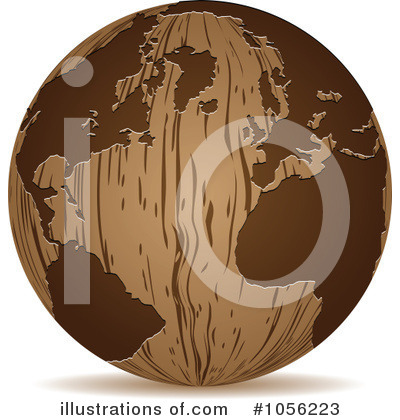 Globes Clipart #1056223 by Andrei Marincas