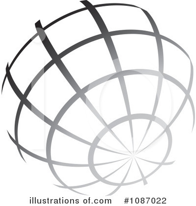 Wire Globe Clipart #1087022 by TA Images