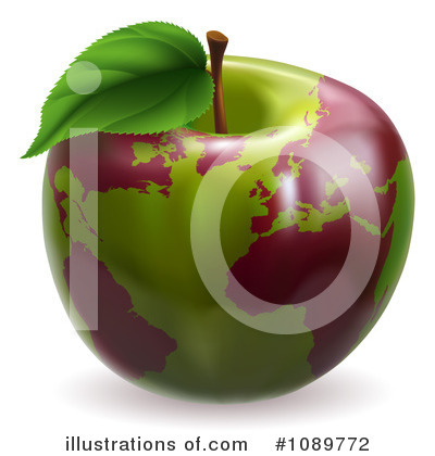 Apples Clipart #1089772 by AtStockIllustration