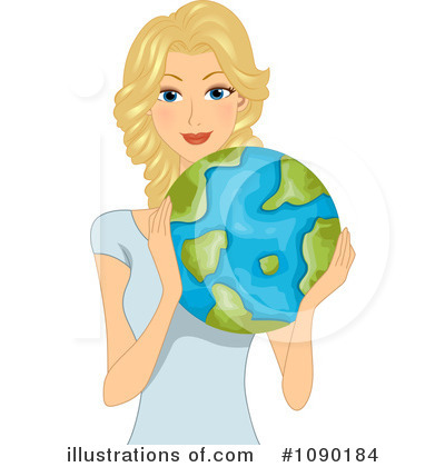 Royalty-Free (RF) Globe Clipart Illustration by BNP Design Studio - Stock Sample #1090184