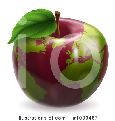 Royalty-Free (RF) Globe Clipart Illustration by AtStockIllustration - Stock Sample #1090487