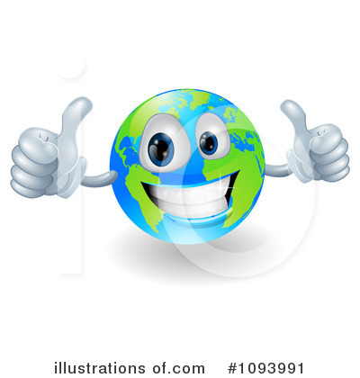 Royalty-Free (RF) Globe Clipart Illustration by AtStockIllustration - Stock Sample #1093991