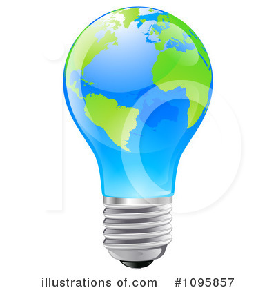 Light Bulb Clipart #1095857 by AtStockIllustration