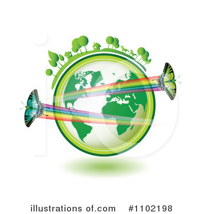 Royalty-Free (RF) Globe Clipart Illustration by merlinul - Stock Sample #1102198
