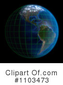 Globe Clipart #1103473 by Leo Blanchette