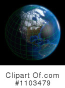 Globe Clipart #1103479 by Leo Blanchette