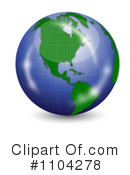Globe Clipart #1104278 by vectorace