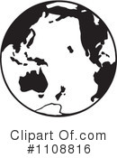 Globe Clipart #1108816 by Dennis Holmes Designs