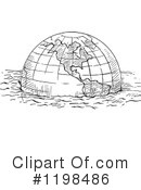 Globe Clipart #1198486 by Prawny Vintage