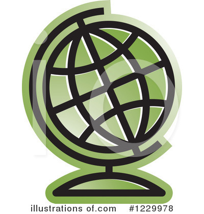 Royalty-Free (RF) Globe Clipart Illustration by Lal Perera - Stock Sample #1229978