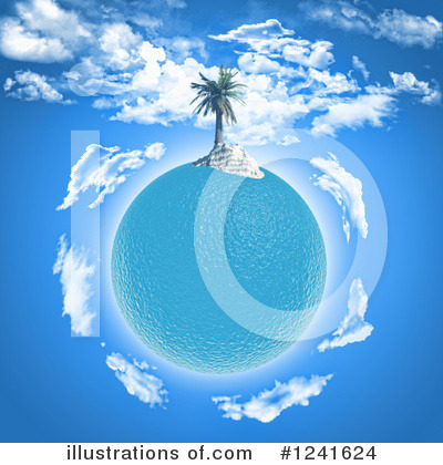 Globe Clipart #1241624 by KJ Pargeter
