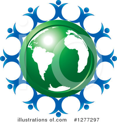 Royalty-Free (RF) Globe Clipart Illustration by Lal Perera - Stock Sample #1277297
