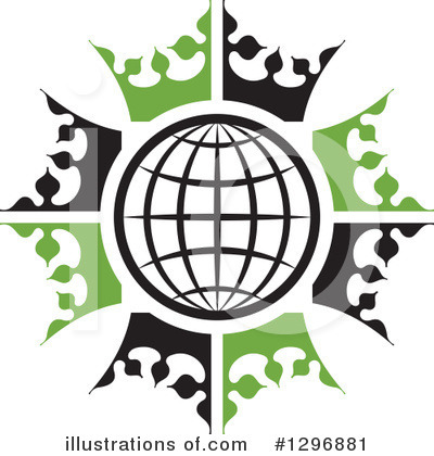 Royalty-Free (RF) Globe Clipart Illustration by Lal Perera - Stock Sample #1296881