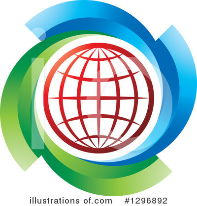 Royalty-Free (RF) Globe Clipart Illustration by Lal Perera - Stock Sample #1296892