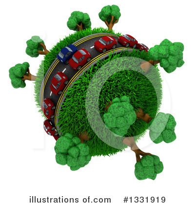 Royalty-Free (RF) Globe Clipart Illustration by KJ Pargeter - Stock Sample #1331919