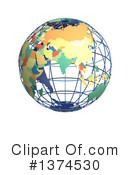 Globe Clipart #1374530 by Michael Schmeling