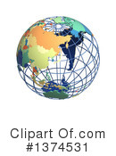 Globe Clipart #1374531 by Michael Schmeling