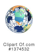 Globe Clipart #1374532 by Michael Schmeling