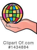 Globe Clipart #1434884 by Lal Perera