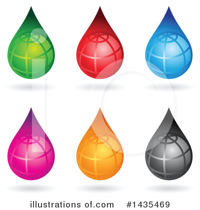 Royalty-Free (RF) Globe Clipart Illustration by cidepix - Stock Sample #1435469