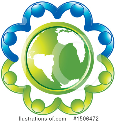 Royalty-Free (RF) Globe Clipart Illustration by Lal Perera - Stock Sample #1506472