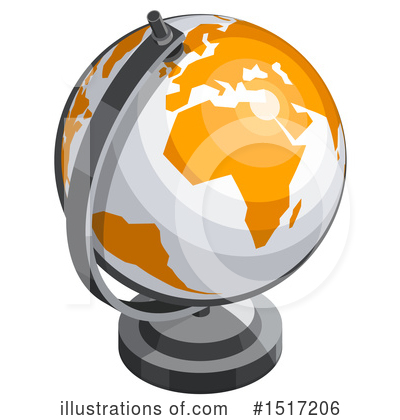 Royalty-Free (RF) Globe Clipart Illustration by beboy - Stock Sample #1517206