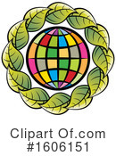 Globe Clipart #1606151 by Lal Perera