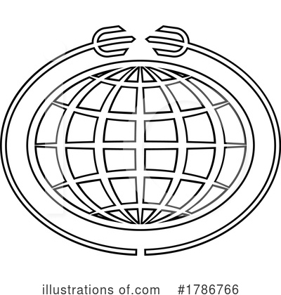 Royalty-Free (RF) Globe Clipart Illustration by Lal Perera - Stock Sample #1786766