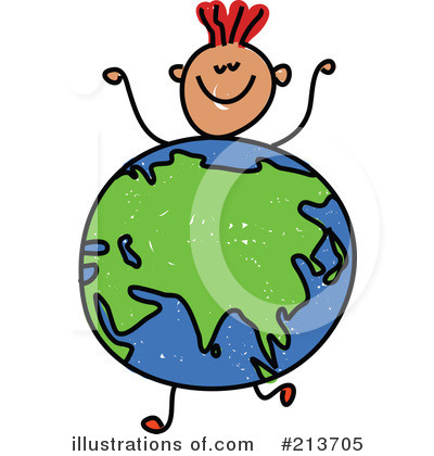 Royalty-Free (RF) Globe Clipart Illustration by Prawny - Stock Sample #213705