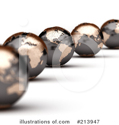 Globe Clipart #213947 by stockillustrations