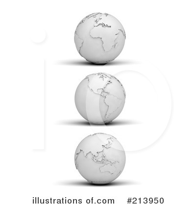 Globe Clipart #213950 by stockillustrations