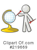 Globe Clipart #219669 by Leo Blanchette