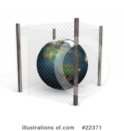 Royalty-Free (RF) Globe Clipart Illustration by KJ Pargeter - Stock Sample #22371