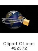 Globe Clipart #22372 by KJ Pargeter