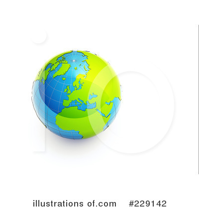 Royalty-Free (RF) Globe Clipart Illustration by chrisroll - Stock Sample #229142