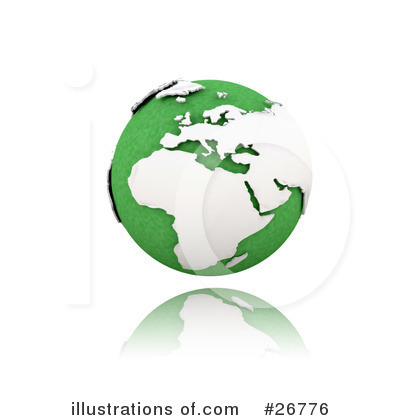 Royalty-Free (RF) Globe Clipart Illustration by KJ Pargeter - Stock Sample #26776
