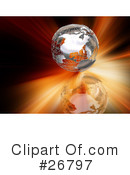 Globe Clipart #26797 by KJ Pargeter