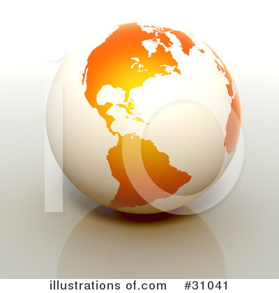 Royalty-Free (RF) Globe Clipart Illustration by Tonis Pan - Stock Sample #31041