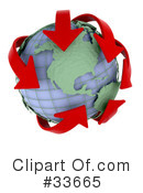 Globe Clipart #33665 by KJ Pargeter
