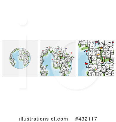 Royalty-Free (RF) Globe Clipart Illustration by NL shop - Stock Sample #432117