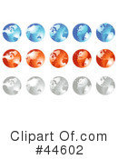 Globe Clipart #44602 by MilsiArt
